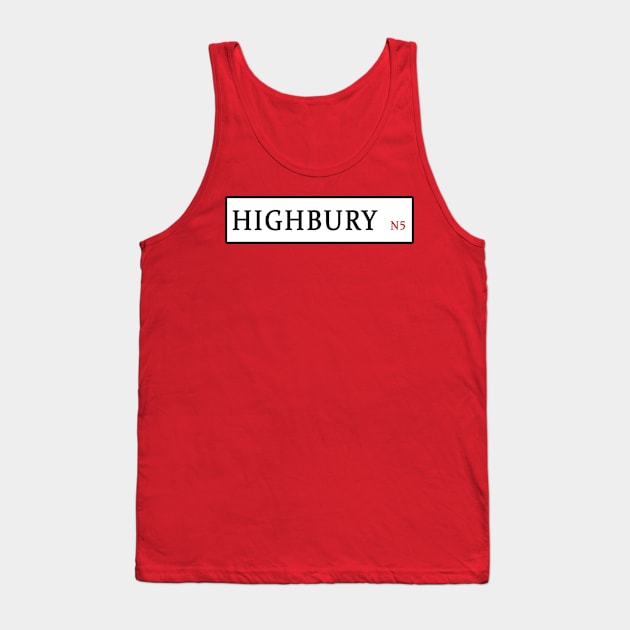 Highbury Tank Top by Confusion101